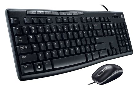 Logitech Keyboard with Mouse MK200