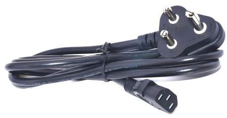 15A 3 Pin Power Cord Indian